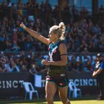 Justine Mules-Robinson is set to reach a significant milestone this weekend, as she plays her 75th game in the AFLW