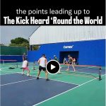 Watch video of Pickleball player who has gone viral for kicking opponent in the face leaving fans speechless with his reasons… 